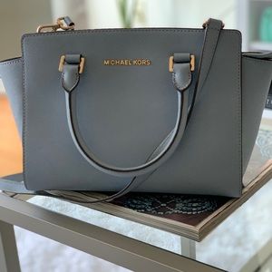 Selma Saffiano Leather Michael Kors